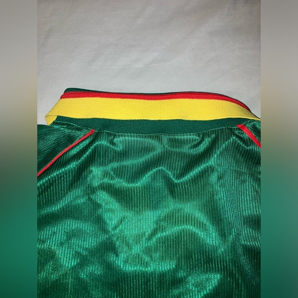 CAMEROON 1998 Home SHIRT FOOTBALL SOCCER JERSEY PUMA MENS SIZE XL VINTAGE - Picture 7 of 7